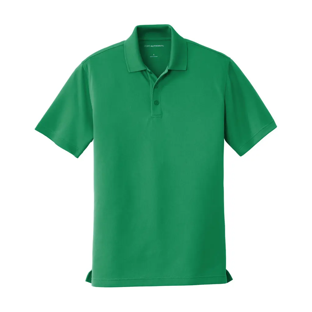 Port Authority Dry Zone UV Micro-Mesh Polo, Bright Kelly Green, front view