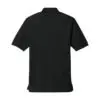 Port Authority Silk Touch Polo, Black, back view