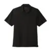 Port Authority UV Choice Pique Polo, Black, front view
