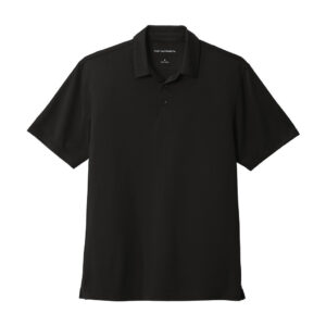 Port Authority UV Choice Pique Polo, Black, front view