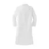 Red Kap Lab Coat, White, back view