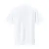 Port & Co Core Blend Pique Polo, White, back view