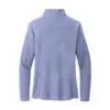 Port Authority Women's Accord Microfleece Jacket, Ceil Blue, back view