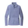 Port Authority Women's Accord Microfleece Jacket, Ceil Blue, front view