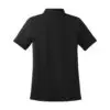 Sport-Tek Women's Dry Zone Raglan Accent Polo, Black, back view