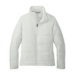 Port Authority Women's Puffer Jacket, Marshmallow, front view