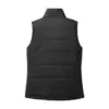 Port Authority Women's Puffer Vest, Deep Black, back view
