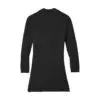 Port Authority Women's Concept Long Pocket Cardigan, Black, back view
