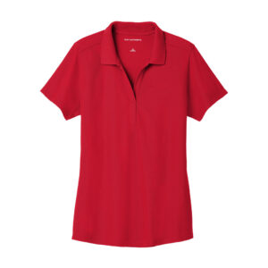 Port Authority Women's EZPerformance Pique Polo, Apple Red, front view