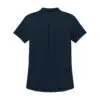 Port Authority Women's Plaited Pique Polo, Night Navy, back view