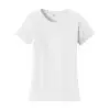 Port & Co Women's Fan Favorite Tee, White, front view