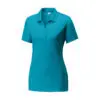 Sport-Tek Women's PosiCharge Competitor Polo, Atomic Blue, front view