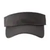 New Era Performance Dash Adjustable Visor, Graphite, front view