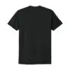 Next Level Apparel Adult CVC Tee, Black, back view