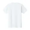 Port & Co Fan Favorite Tee, White, back view