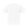 Port & Co Youth Fan Favorite Tee, White, back view