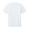 Port & Co Essential Pocket Tee, White, back view