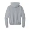 Port & Co Core Fleece Pullover Hooded Sweatshirt, Athletic Heather, back view