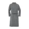 Port Authority Plush Microfleece Shawl Collar Robe, Deep Smoke, back view