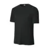 Sport-Tek PosiCharge Competitor Tee, Black, front view