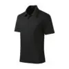 Sport-Tek PosiCharge Active Textured Polo, Black, front view