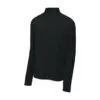 Sport-Tek Sport-Wick Stretch 1/4-Zip Pullover, Black, front view