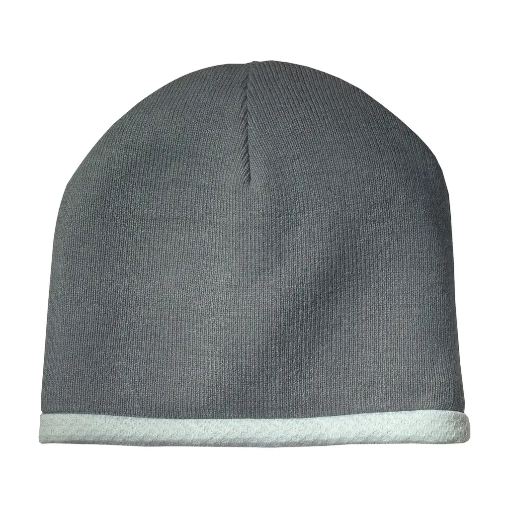 Sport-Tek Performance Knit Cap, Athletic Heather, front view