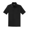 Sport-Tek Dry Zone Raglan Polo, Black, front view