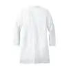 Wink Women's Long Lab Coat, White, back view