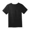 Wink Men's Premiere Flex V-Neck Top, Black, back view