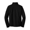 Port Authority Youth Value Fleece Jacket, Black, back view