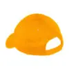 Port Authority Youth Six-Panel Twill Cap, Athletic Gold, back view