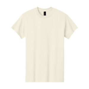 Gildan - Heavy Cotton 100% Cotton T-Shirt, Natural, front view