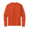 A4 Cooling Performance Long Sleeve Tee, Athletic Orange, back view